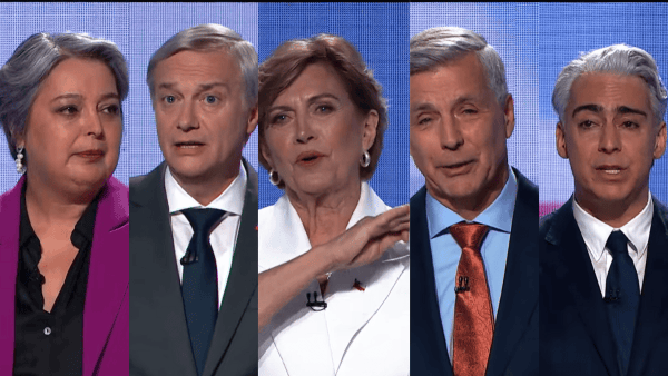 Bots, crimen organizado y armas: las peleas que dejo el primer debate presidencial